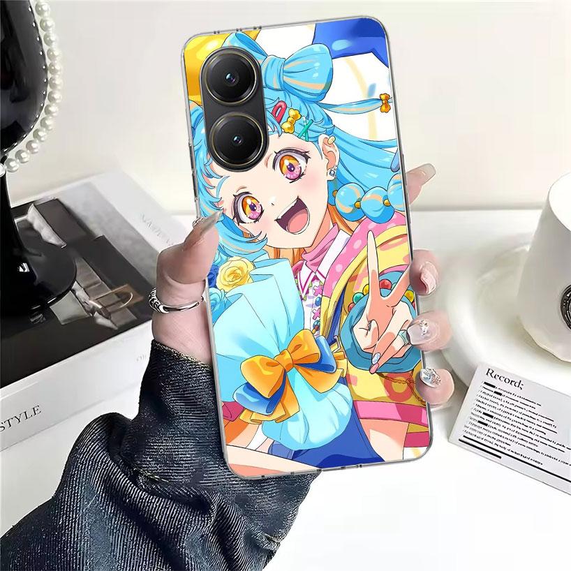 Pretty Cure Anime Soft Phone Case For Xiaomi Redmi 15C 15 13C 13 Poco X5 X6 X7 F7 Ultra M7 12C 12 10 10C 9C 9A 9T 9 Fundas Poco