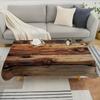 Rustic Wooden Pattern Tablecloth, Rectangular Polyester Table Cover, Festive Party Decor For Home, Coffee Table, All-Season Use