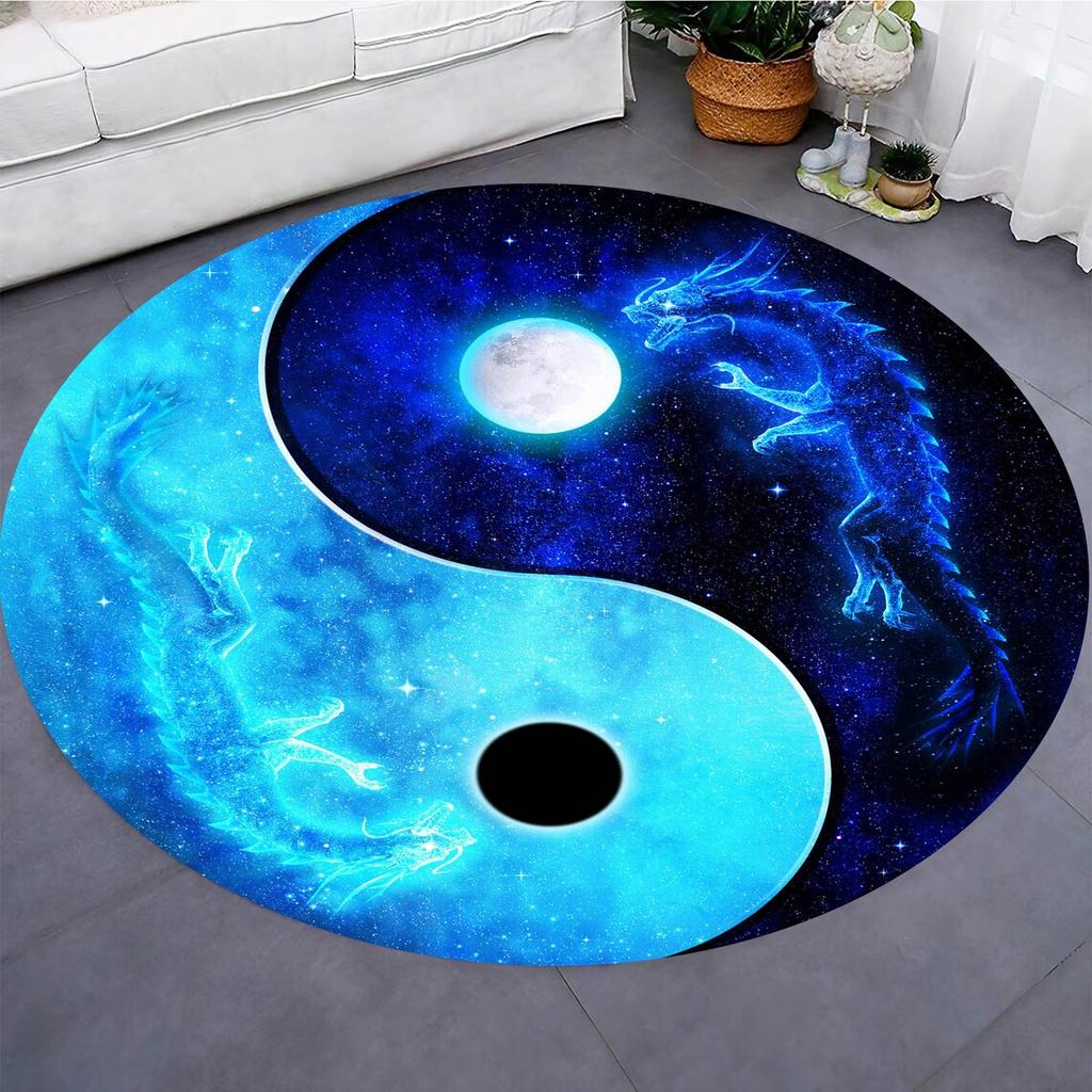 Evil Eye Rug Evil Eye Mandala Rug Mandala Rug, Mandala, Home Decor, Art Rug, Design Rug, Non Slip Rug,Round Carpet,Populer Rug