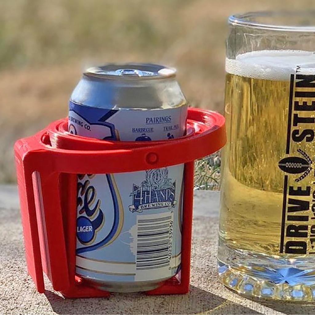 Beltefestbar drikkestabilisator tilpasset øl og Seltzer Gimbal Seltzer-stabilisator
