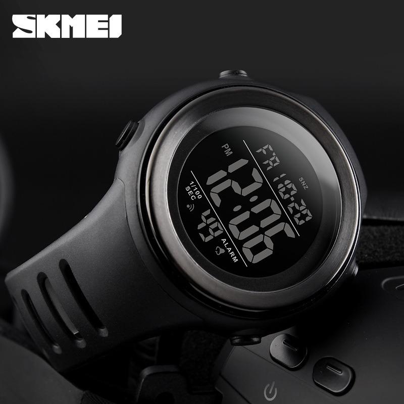 New product trend watch men, outdoor sports fashion waterproof stopwatch luminous alarm hour electronic watch