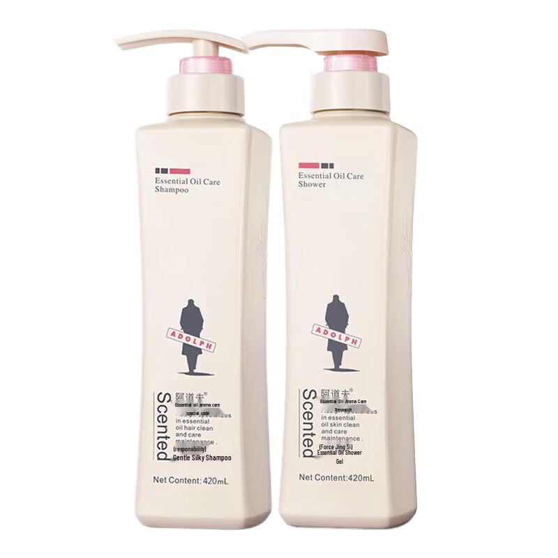 

Adolph Gentle Silky Shampoo & Charming Shower Gel Set