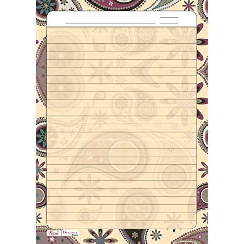 

RUSH NOTE BOOKS Semi Rough A4 Spiral Notebook Unruled 400 Pages Notebook | Rough Notebooks 400 Pages Cheap | A4 Size Spi