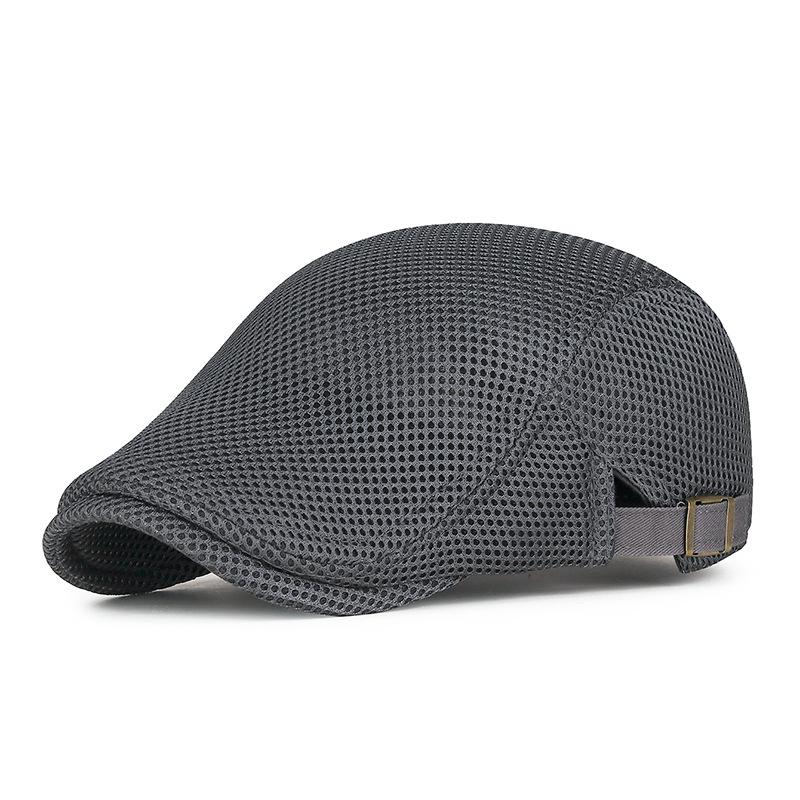 Cool Breathable Outdoor Mesh Baseball Cap, Unisex Sun Protection Ivy Beret