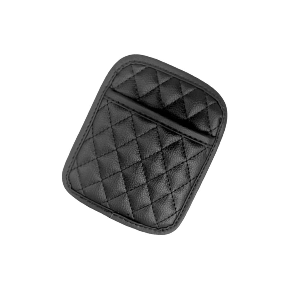 Leather Car Storage Pocket Universal Car Storage Bag for Keys Cards Small Stuff Seat Back Door Center Console Organizer