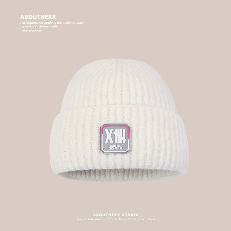 Hats for Women Warm Knitted Hats  Korean Style  Fashionable and Versatile Student Outdoor Cold Wool Hats  Japanese Cold Hats  Men