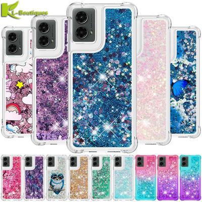 Für Motorola Moto G 5G 2024 Hülle Glitzer Treibsand Dynamische Flüssig Hülle auf Für Funda Motorola Moto G 5G 2024 Handyhülle Etui