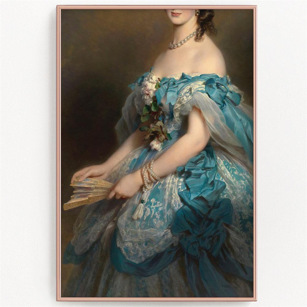 

Змінене мистецтво Портрет Плакат Класична дівчина Принти Античний Картина маслом Картина на полотні Дім Спальня Вітальня Галерея Декор 21x30 No Frame