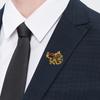 Niche Creative Unisex Zodiac Dragon Brooch – New Chinese Style High-End Jacket & Suit Accessory