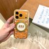 Cute Bears Floral Phone Case For iPhone 17 Pro 16 15 14 Pro Max with 360 Stand Air Cushion Edge Shockproof 17pro  Protective Cov