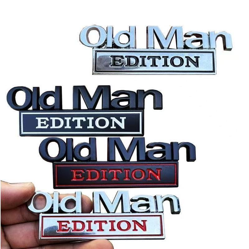 3D Metal OUTLAW EDITION Emblem Sticker Badge Fender Funny Decals Car Truck Replacement Door Decoration for Universal Car SUV