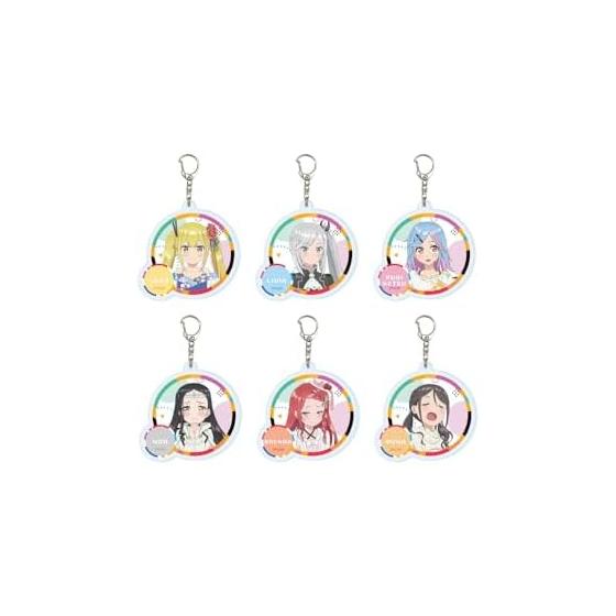 The Dork Salad Bowl 01 Acrylic Keyholder Complete Set - Box of 6