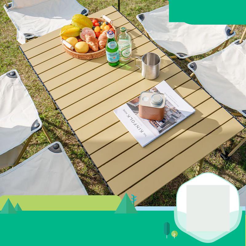 ZISIZ Outdoor Folding Picnic Table Set
