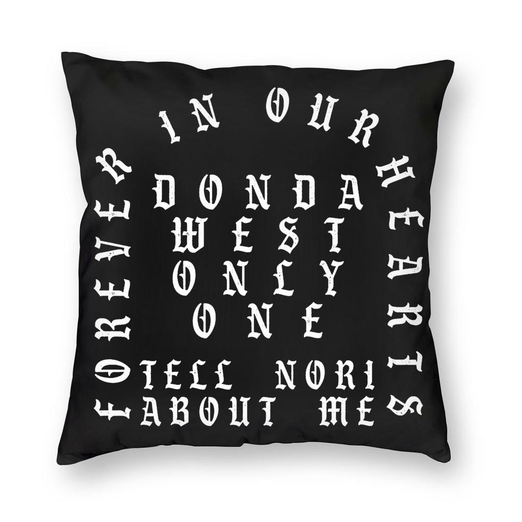 Kanye West Pillowcase Printed Polyester Cushion Cover Decorations Throw Pillow Case Cover Home 40X40Cm