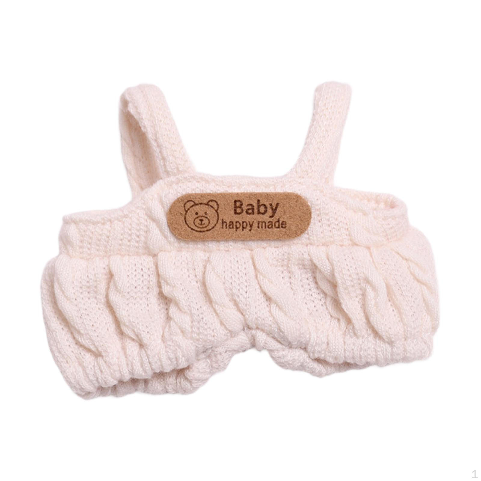 

Комплект комбинезонов для кукол с аксессуарами для девочек белый