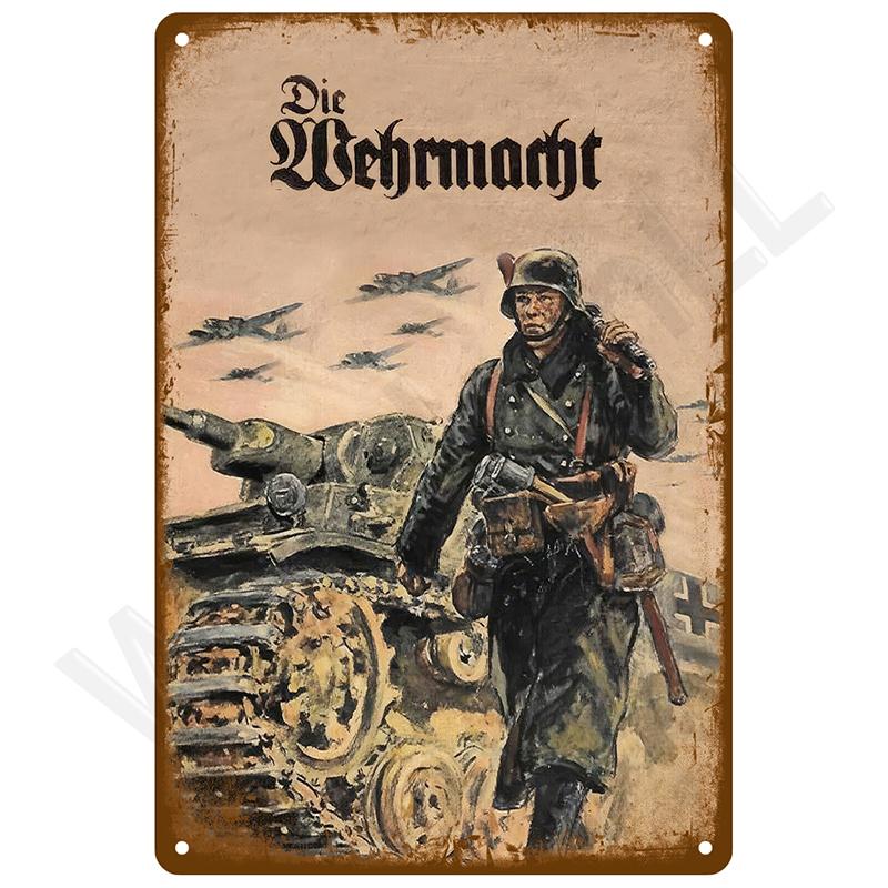 Retro Wall Art Bar Accessories Mancave Tin Sign Room Luxury Home Decor Item Decorations Metal Signs Vintage Metal Plates Posters