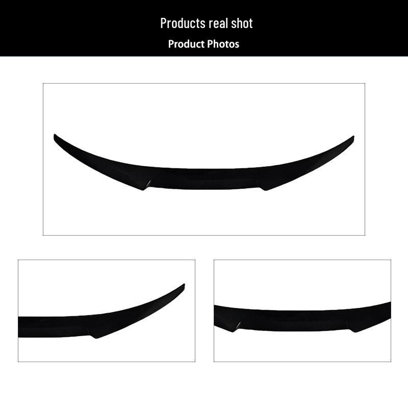 Gloss Black M4 Style Rear Spoiler & Diffuser for 20-25 BMW 2 Series F44