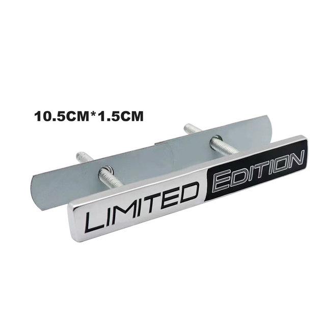 New Style Limted Edition Emblem Metal Car Body Sticker Grille Badge Decoration For Audi Toyota VW Hyundai Benz Ford Land Rover