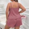 Casual Pyjamaset voor Dames - Grote Maten - Camisole Top & Short