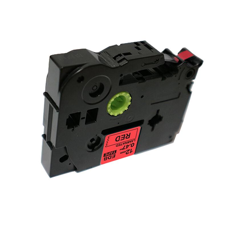 G&G QZe-431 12mm Red/Black Label Tape