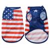 Summer Pet Dog Clothes For Small Medium Dogs Cat Independence Day T-shirt Puppy Vest Costume Chihuahua Yorkie Holiday Outfits