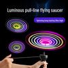 Retro Classic Light-Up Spinning Flying Saucer Toy for Kids