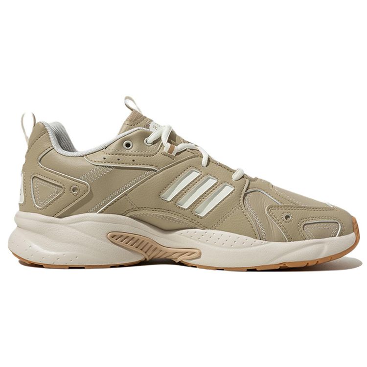 Adidas Neo JZ Runner Fabric Leather Suede Trendy Versatile Durable Lightweight Low Top Casual Shoes Unisex Sneaker Brown IG9433