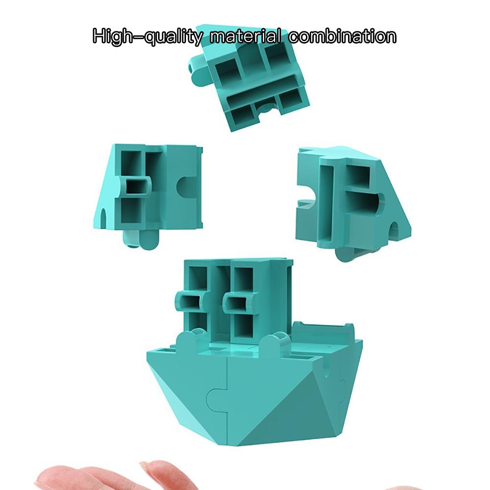 3D Intelligence Magic Cube Puzzle Blok Puzzle Znížený tlak Hračka Darček Cezhraničné Výbušné deti Farebná kocka