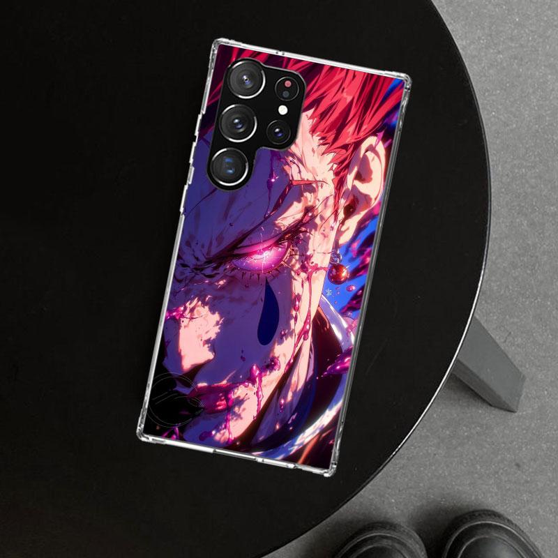 Huner X-Hunters Hisoka Phone Case Cover for Samsung Galaxy S26 S25 Edge S24 S23 Ultra S22 Plus S21 FE S20 + Art Customized Funda
