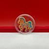 Year of the Horse 999 Gold Zodiac Phone Stickers: Creative Patches & Festival Gift Set