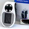 Tragbarer elektrischer Raumheizer Mini PTC Keramik Desktop Heizlüfter mit Thermostatsystem für