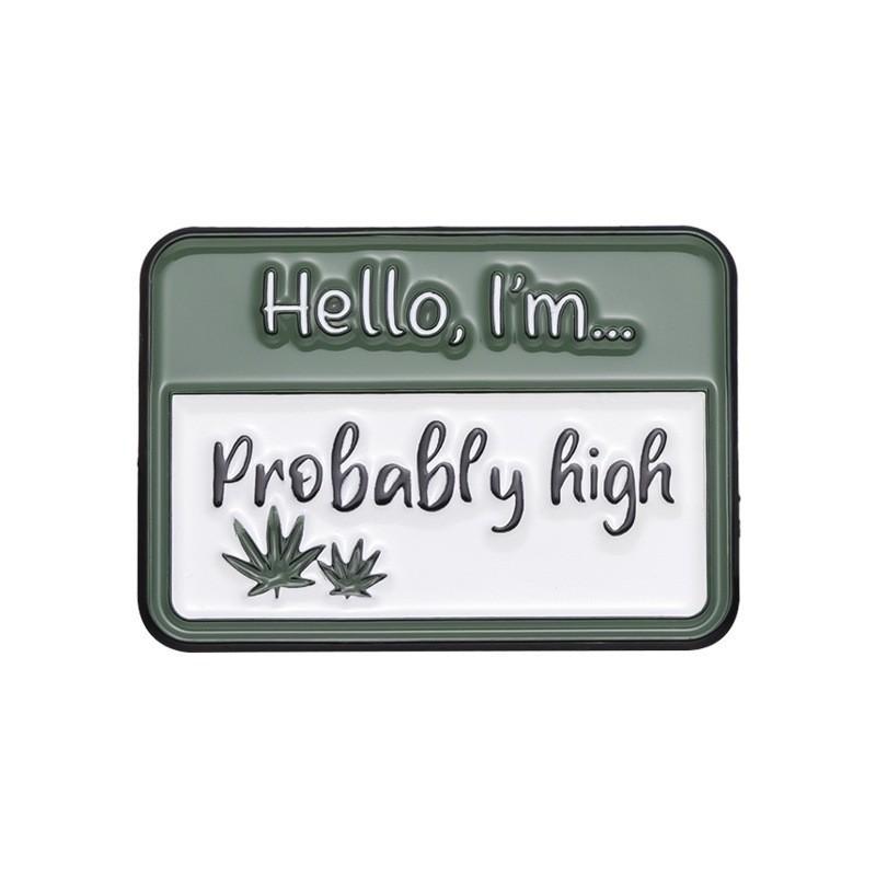 Creative Colorful Letter Badge Set Adorable Metal Brooches For Charming Accessories