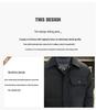 Men's 2024 Slim Fit Short Lightweight Down Jacket - Winter Thickened Warm Outerwear with Lapel