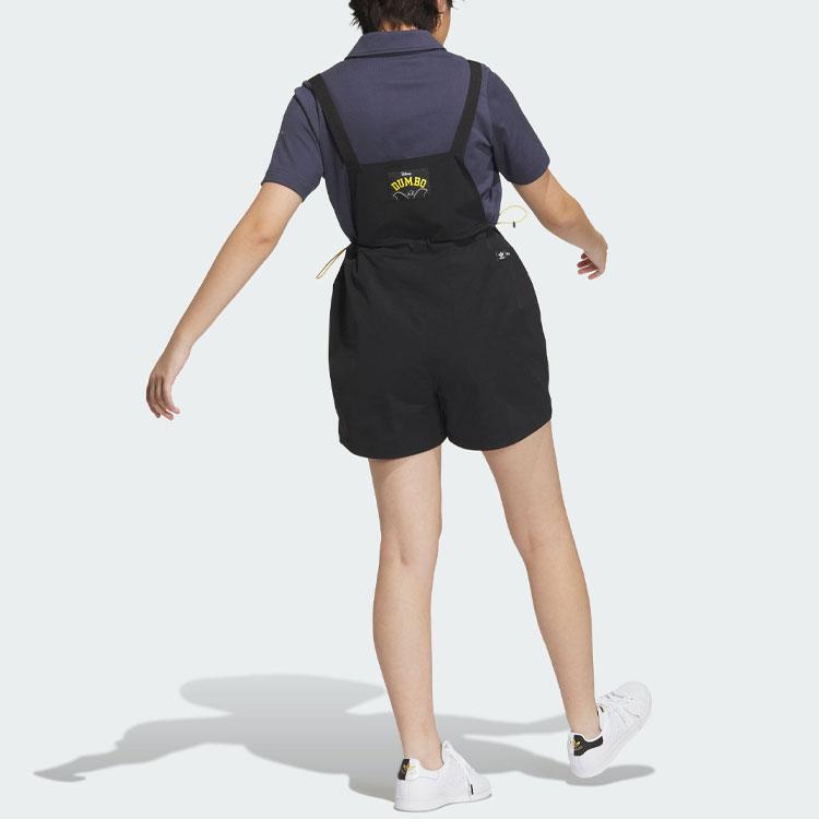 adidas Originals X Disney Dumbo Short Overall Black Women IN1040