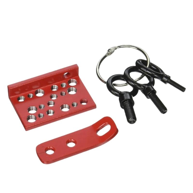 

Pull Handle Set Metal Accessory with 3 Eyebolts Right Angle Backing Plate Offset Hinge Pull Plate 1