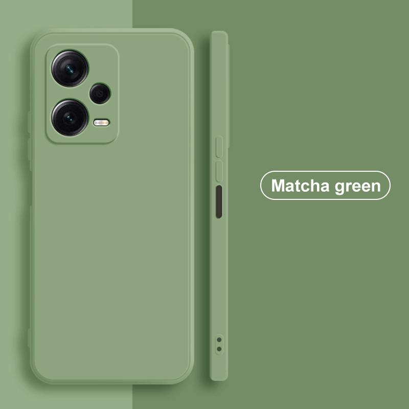 For Redmi Note 12 Pro Plus Case Square Liquid Silicone Phone Cases For Xiaomi Redmi Note 12 Note12 Pro Plus 5G Protection Back Cover