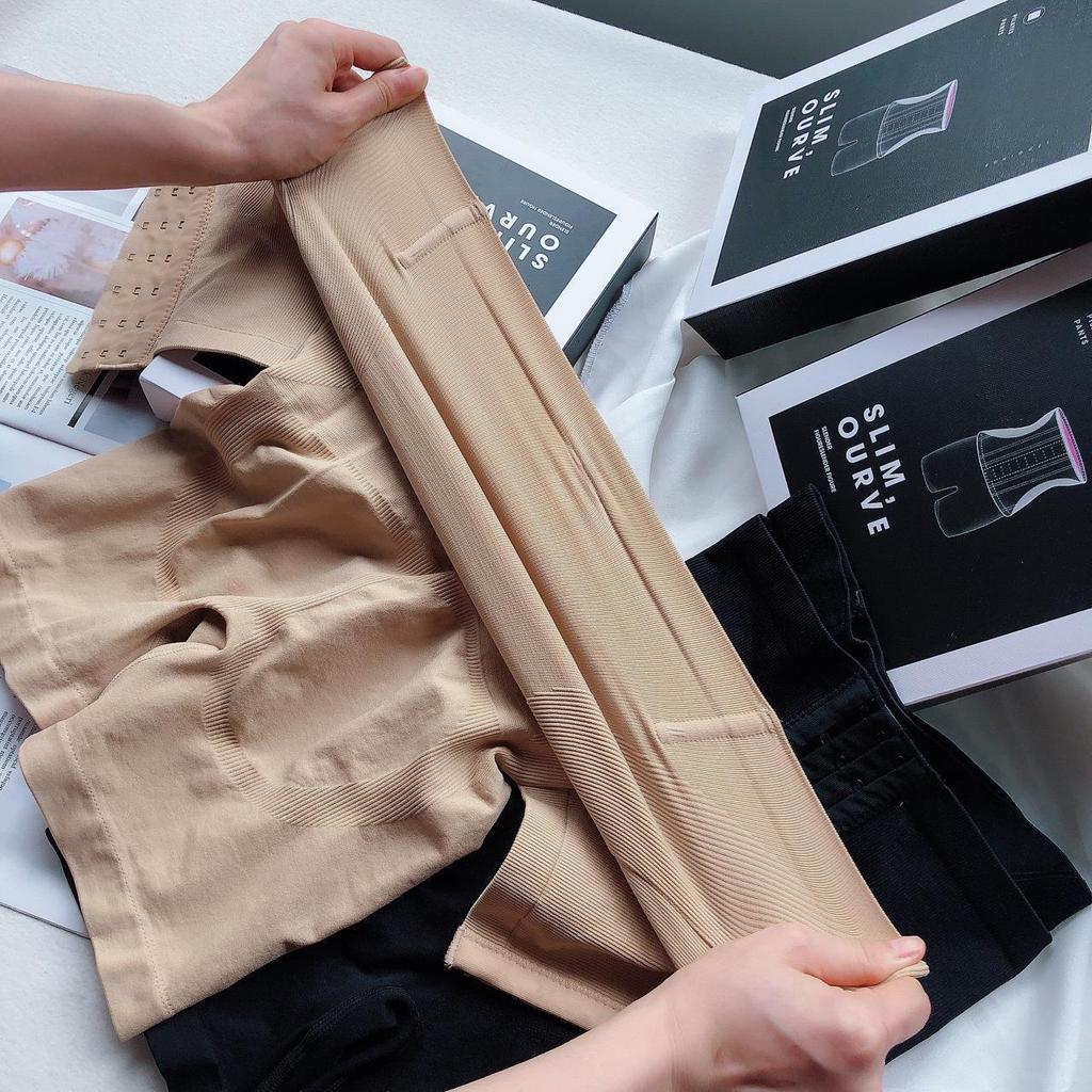 European & American High-Waisted Tummy Control Body Shaper Pants - Hip Lifting & Slimming Waist Cincher.