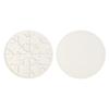 Double Sided Heat Resistant Table Mat Snowflake Shape Christmas Decorative Placemat Non-slip Kitchen Dining Pad for Food Safety