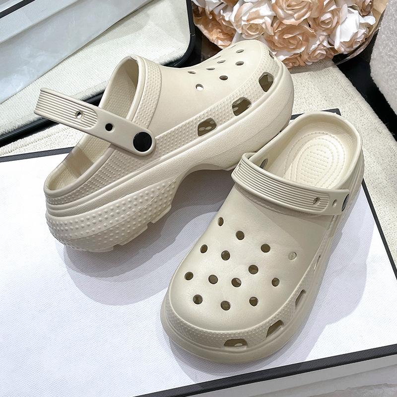 

Тапочки на платформі Eva Літні модні жіночі тапочки 40-41 темного кольору хакі