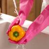 Home Cleaning Latex Gloves, Kitchen Dishwashing Waterproof, Stain-resistant, Anti-slip and Wear-resistant Gloves