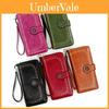 Minimalist Pu Leather Long Wallet With Zipper For Daily Use And Card Storage