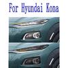 For Hyundai Kona 2018 Car Exterior Headlight Anti-scratch Front Lamp Tint TPU Protective Film Accessories