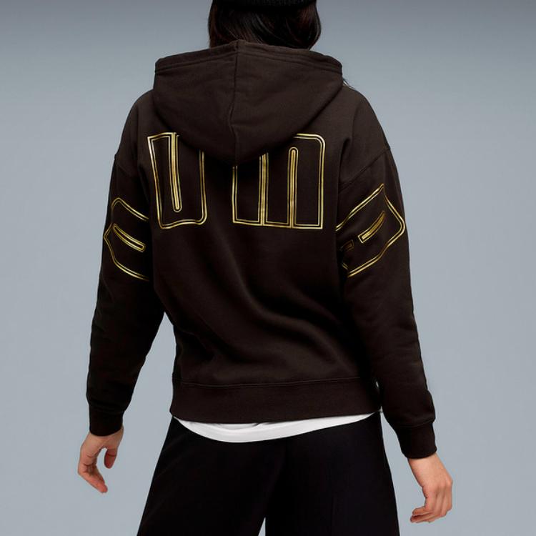 Puma Pullover Hooded Loose Long Sleeve Sweatshirt Women sweatshirt 634682-01