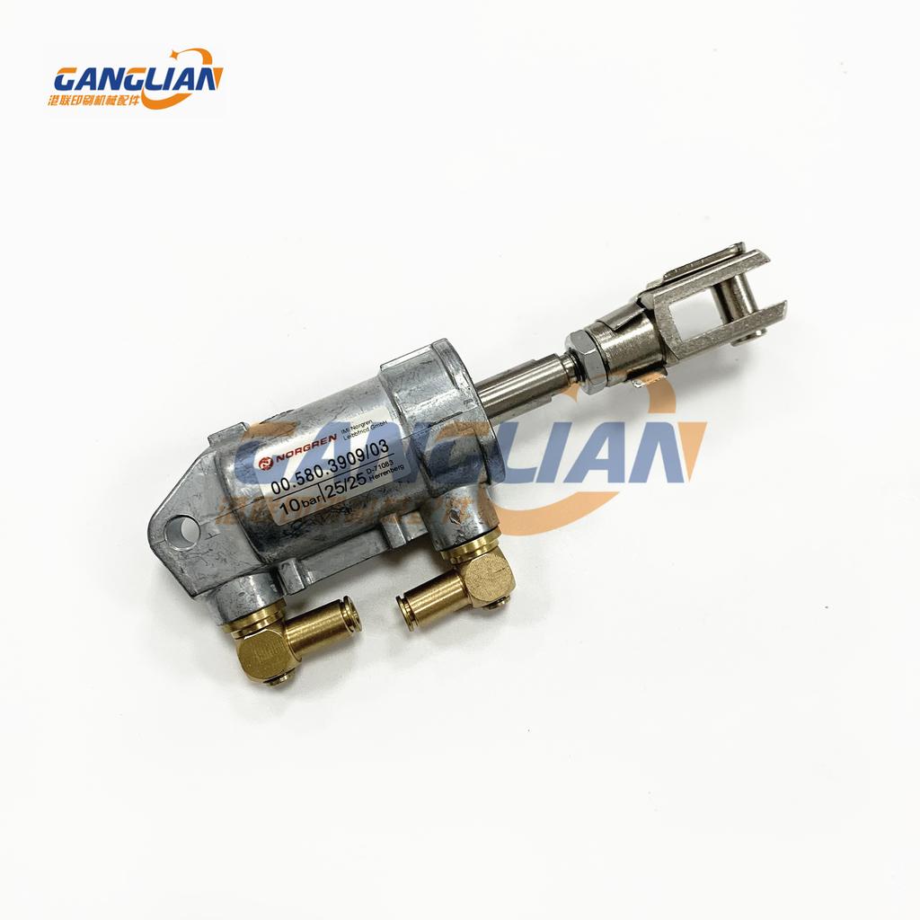 1 Piece Heidelberg Pneumatic Cylinder 00.580.3909 PM74 SM74 SX74 CD74 XL75 Printing Machine Spare Parts 00.580.3909/03