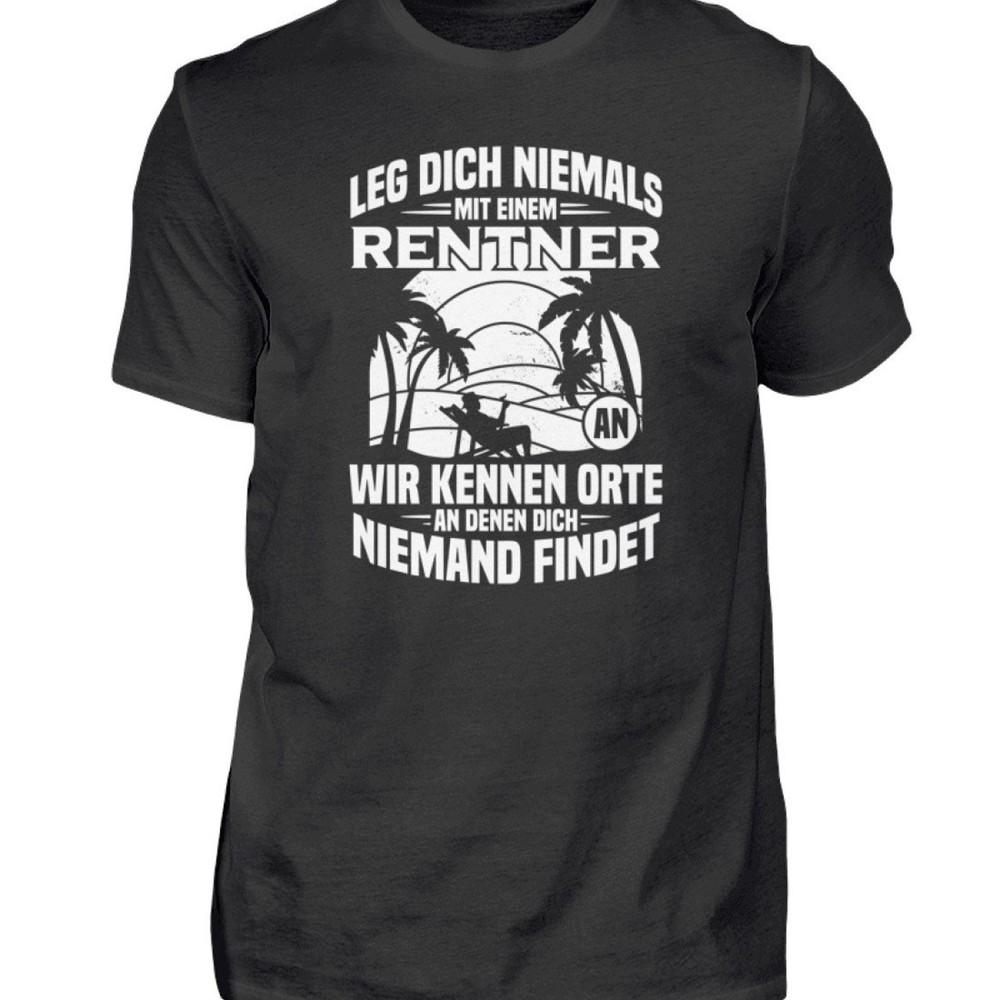 Retiree Places Pension Retirement Saying Retirement - Men s Black T-Shirt #31 Unisex T-Shirt XXXL