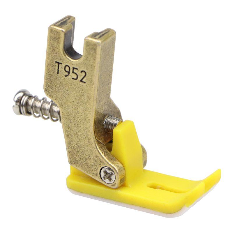 

New Arrival Computer Machine Flat T952 Wrinkle Presser Foot Teflon Plastic Presser Foot Sewing Machine Wrinkle Discount Wrinkle Presser Foot T952 Wrinkle Presser Foot 2 Pieces