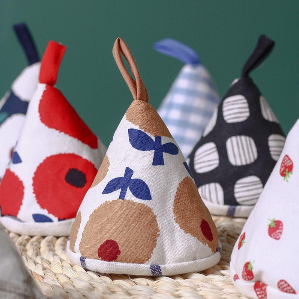 Insulation Anti-Scalding Pot Triangle Hat Cloth Cover Pot Holder Enamel Pot Pot Handle  Kitchen