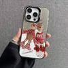 Two Little Elk Christmas Applicable iPhone17ProMax Mobile Phone Case Apple 15/14 Niche 16Pro Premium