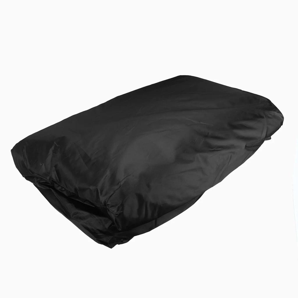 Universal Car Cover For Sedan Waterproof All Weather Anti-UV Outdoor Protections, Black 3-L
