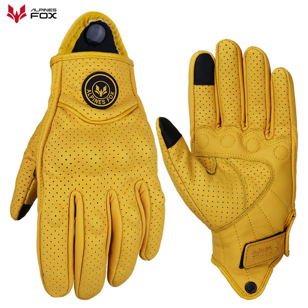 

Перчатки из овчины, полнопалые, перфорированные, дышащие, для гонок на внедорожных мотоциклах, противоударные, дышащие 2XL